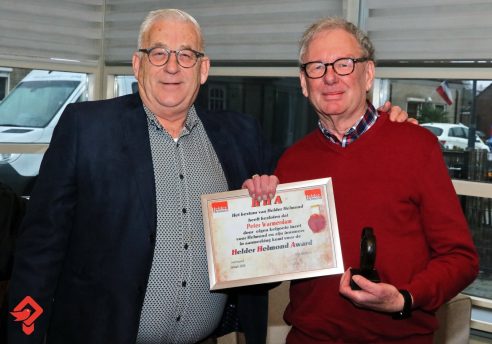 Troost in Erkenning: Peter Warmerdam Deelt Zijn Gevoelens na Helder Helmond Award