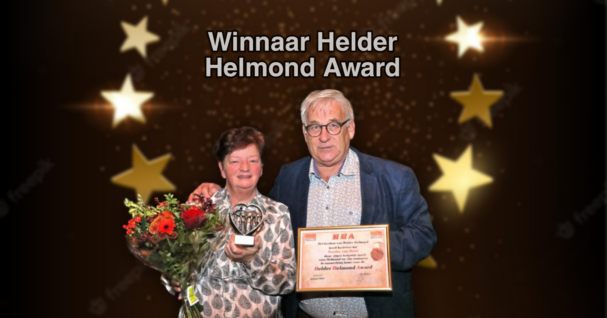 Franka van Hout: Winnaar van de tweede Helder Helmond Award!